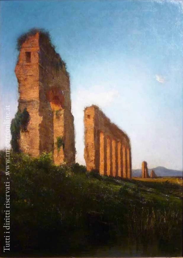 Acquedotto nella campagna romana